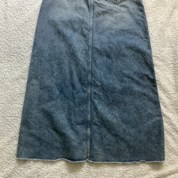 We the Free 14.5 in waist come as you are denim skirt nwt - Picture 9 of 10
